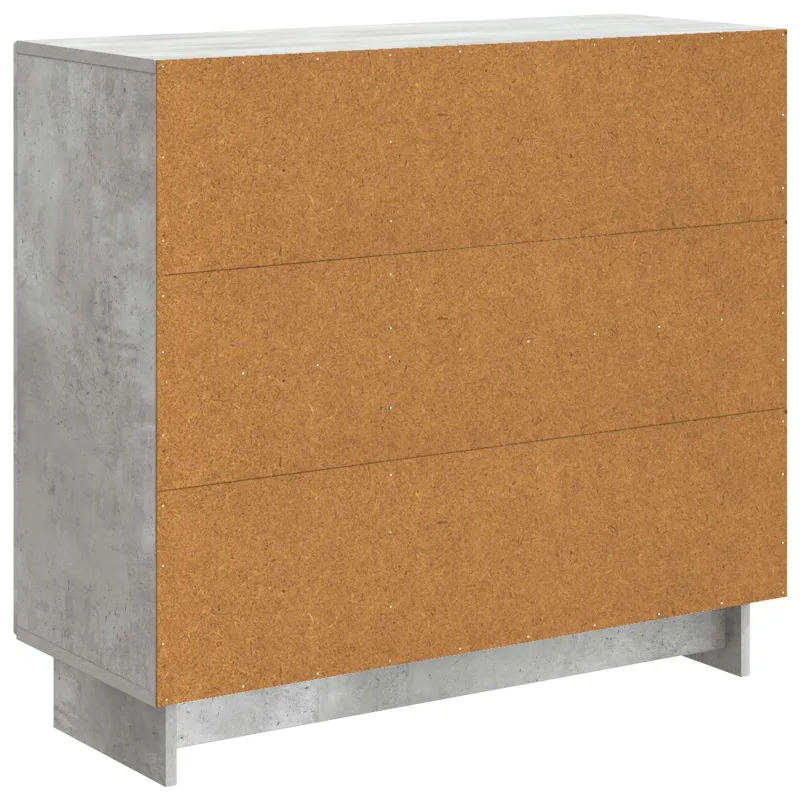 Kabalas Betono pilka 89 x 34,5 x 80 cm Apdirbta mediena