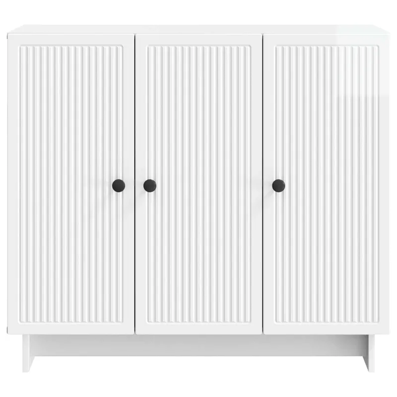 Kabalas Itin blizgi balta 89 x 34,5 x 80 cm Apdirbta mediena