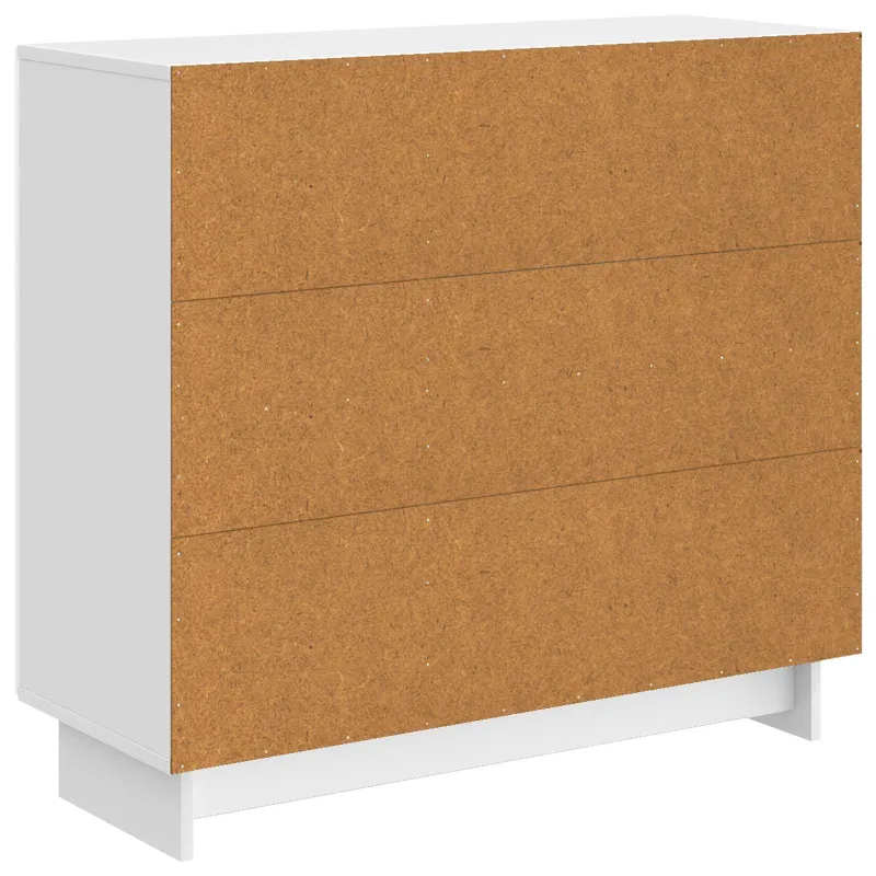 Kabalas Itin blizgi balta 89 x 34,5 x 80 cm Apdirbta mediena