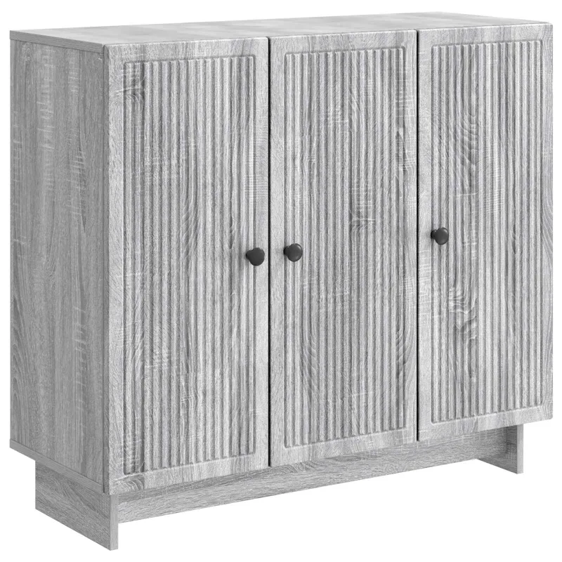 Kabalas Pilka sonoma ąžuolo 89 x 34,5 x 80 cm Apdirbta mediena