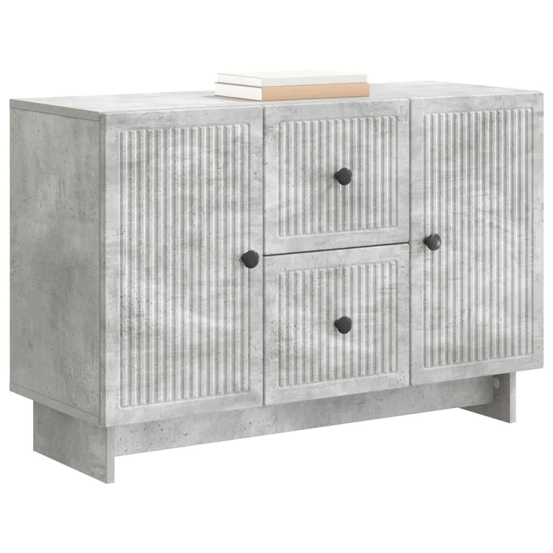 Kabalas Betono pilka 89 x 34,5 x 60 cm Apdirbta mediena