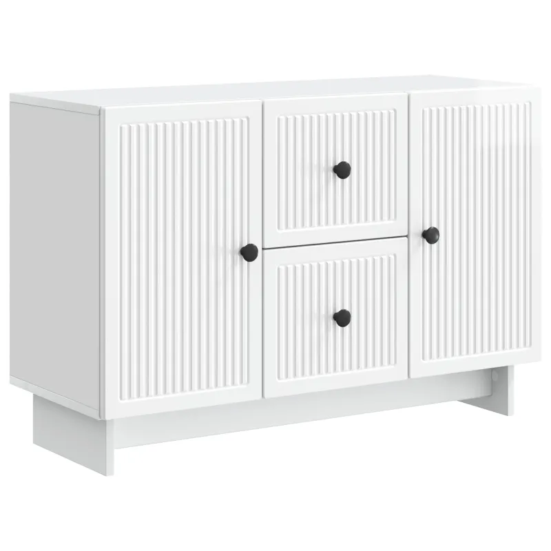 Kabalas Itin blizgi balta 89 x 34,5 x 60 cm Apdirbta mediena