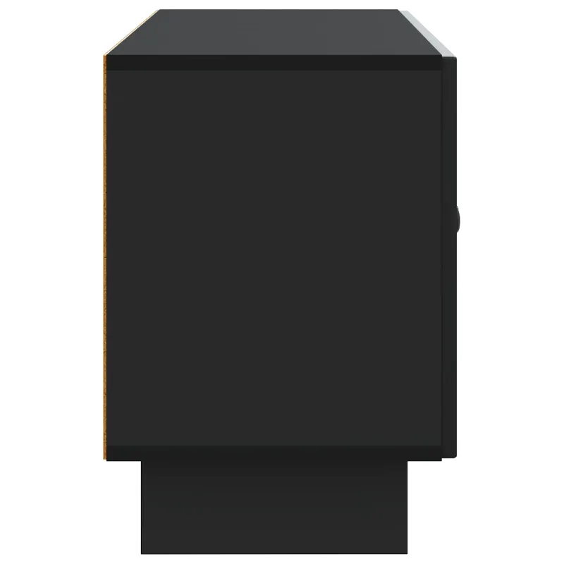Televizoriaus spintelė Juoda 99 x 34,5 x 50 cm Apdirbta mediena