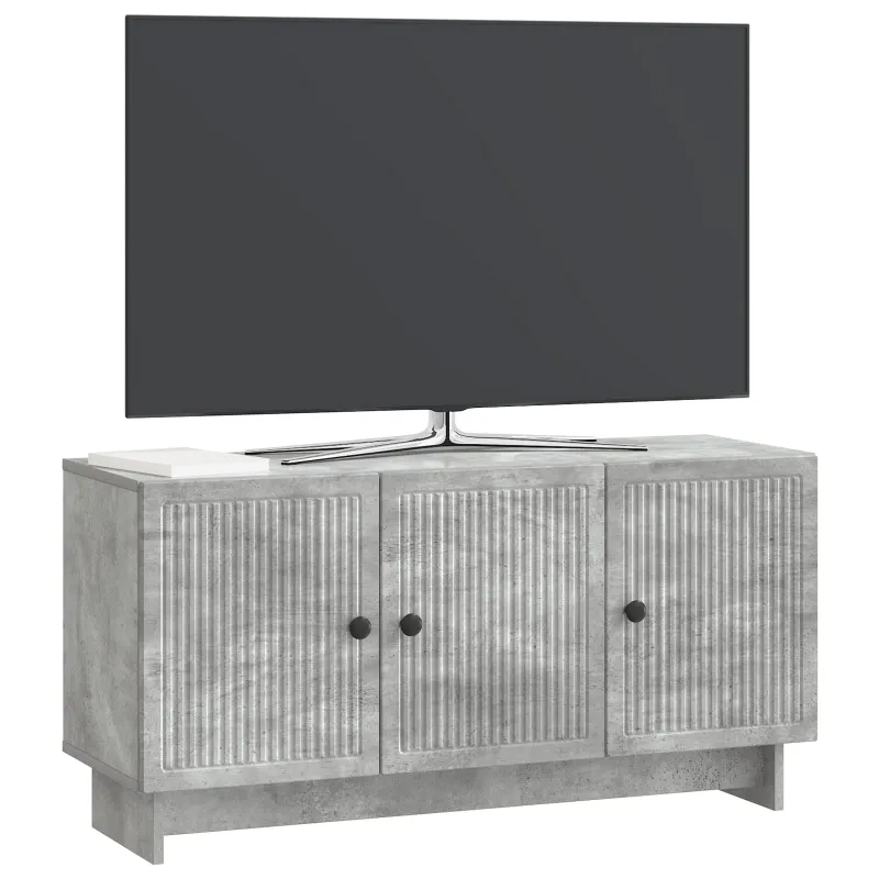 Televizoriaus spintelė Betono pilka 99 x 34,5 x 50 cm
