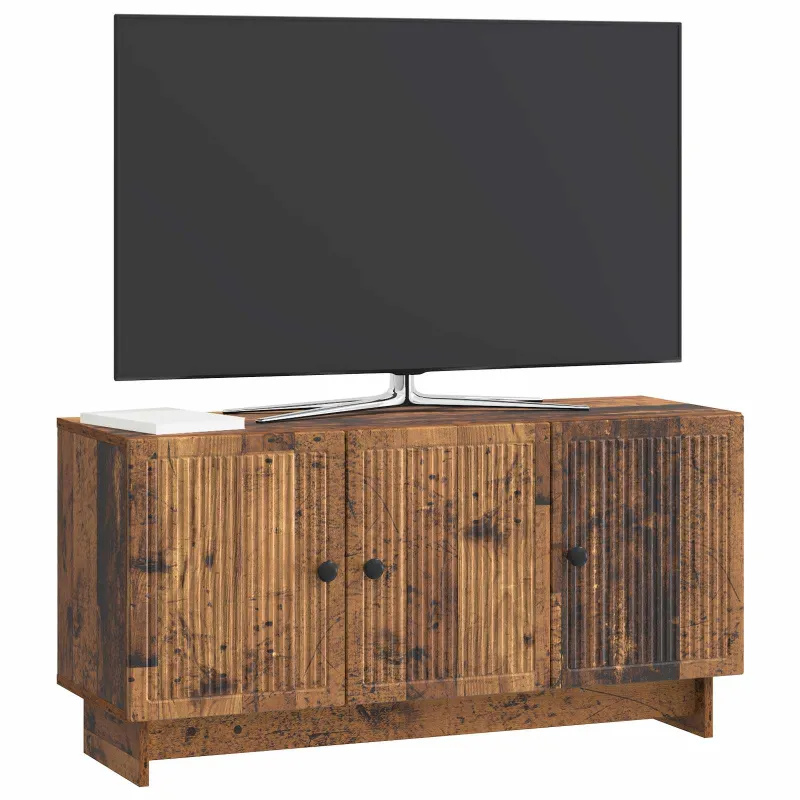 Televizoriaus spintelė Sendintos medienos 99 x 34,5 x 50 cm