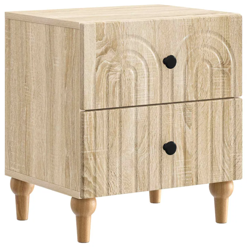 Šalia lovos spintelė 2 pcs Sonoma ąžuolas 43 x 34,5 x 48 cm