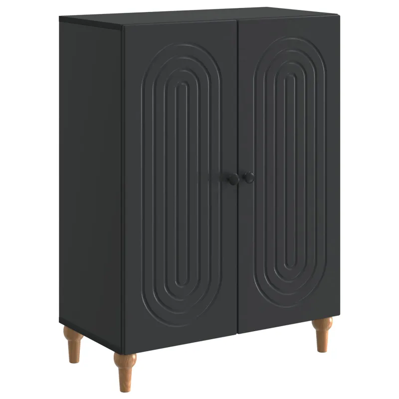 Kabalas Juoda 66 x 34,5 x 90 cm Apdirbta mediena