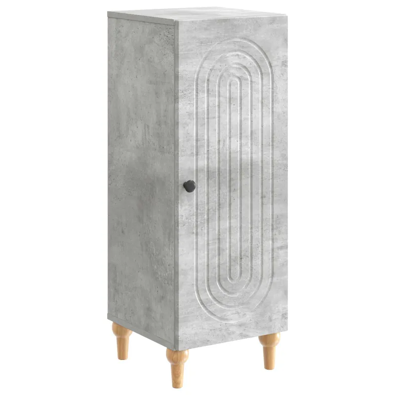 Kabalas Betono pilka 33 x 34,5 x 90 cm Apdirbta mediena