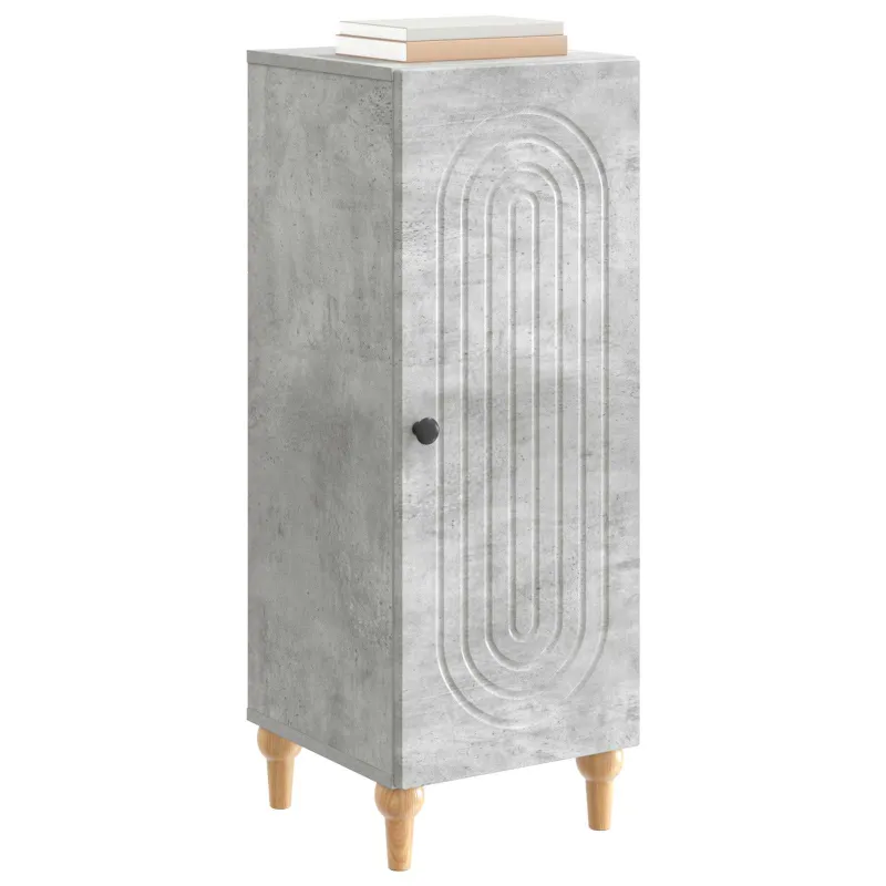 Kabalas Betono pilka 33 x 34,5 x 90 cm Apdirbta mediena