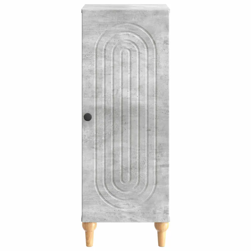 Kabalas Betono pilka 33 x 34,5 x 90 cm Apdirbta mediena