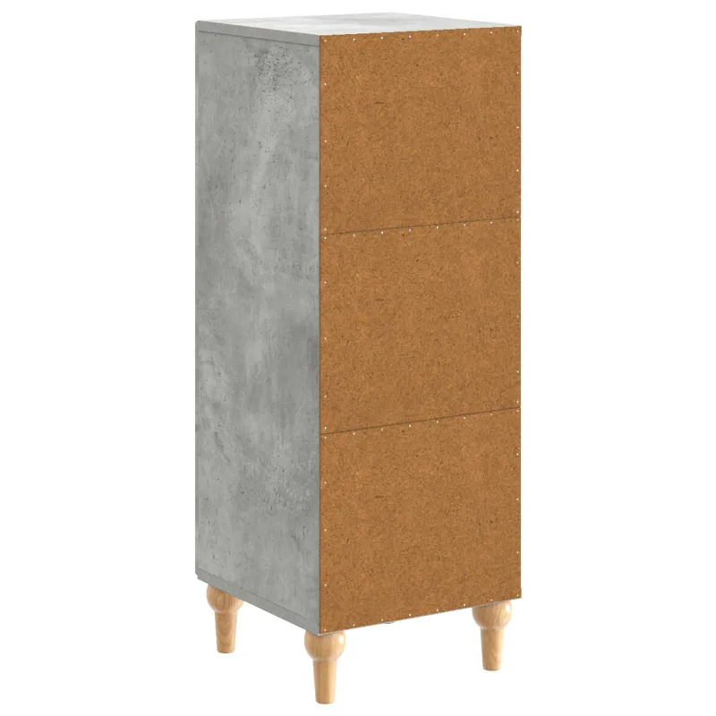 Kabalas Betono pilka 33 x 34,5 x 90 cm Apdirbta mediena
