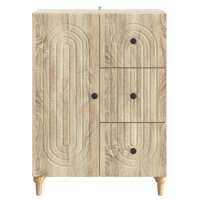 Kabalas Sonoma ąžuolas 66 x 34,5 x 90 cm Apdirbta mediena