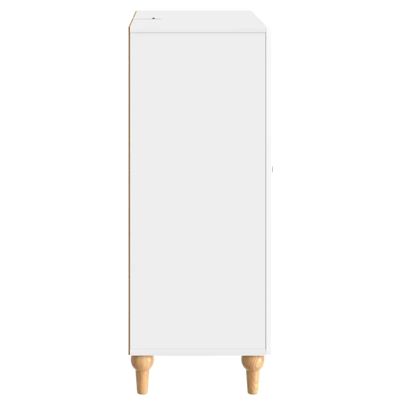 Kabalas Itin blizgi balta 66 x 34,5 x 90 cm Apdirbta mediena