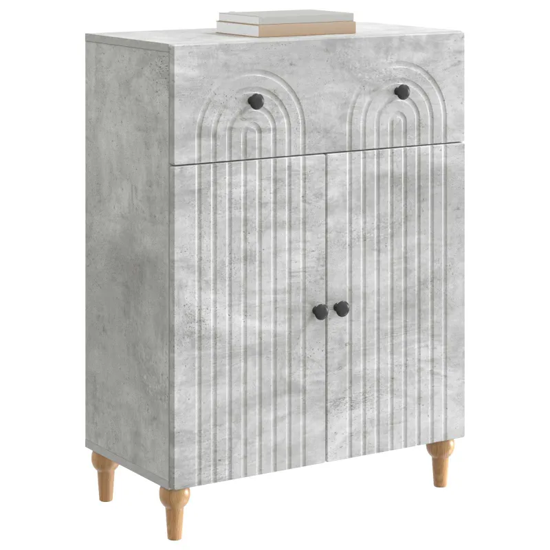 Kabalas Betono pilka 66 x 34,5 x 90 cm Apdirbta mediena
