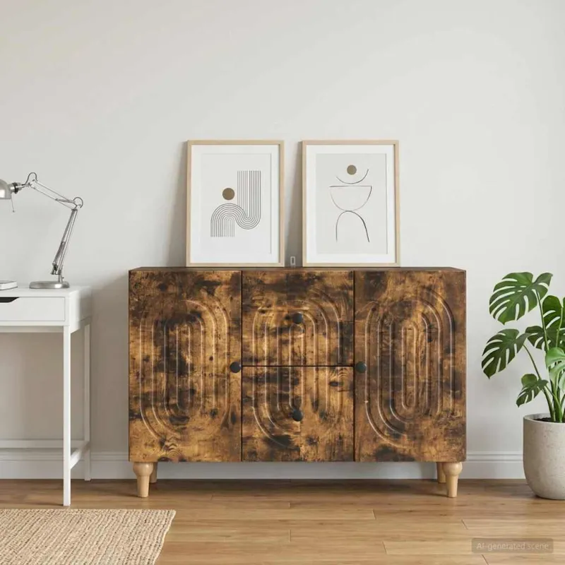 Televizoriaus spintelė Dūminio ąžuolo 89 x 34,5 x 60 cm