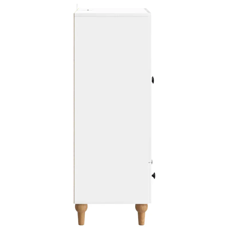 Kabalas Itin blizgi balta 66 x 34,5 x 95 cm Apdirbta mediena
