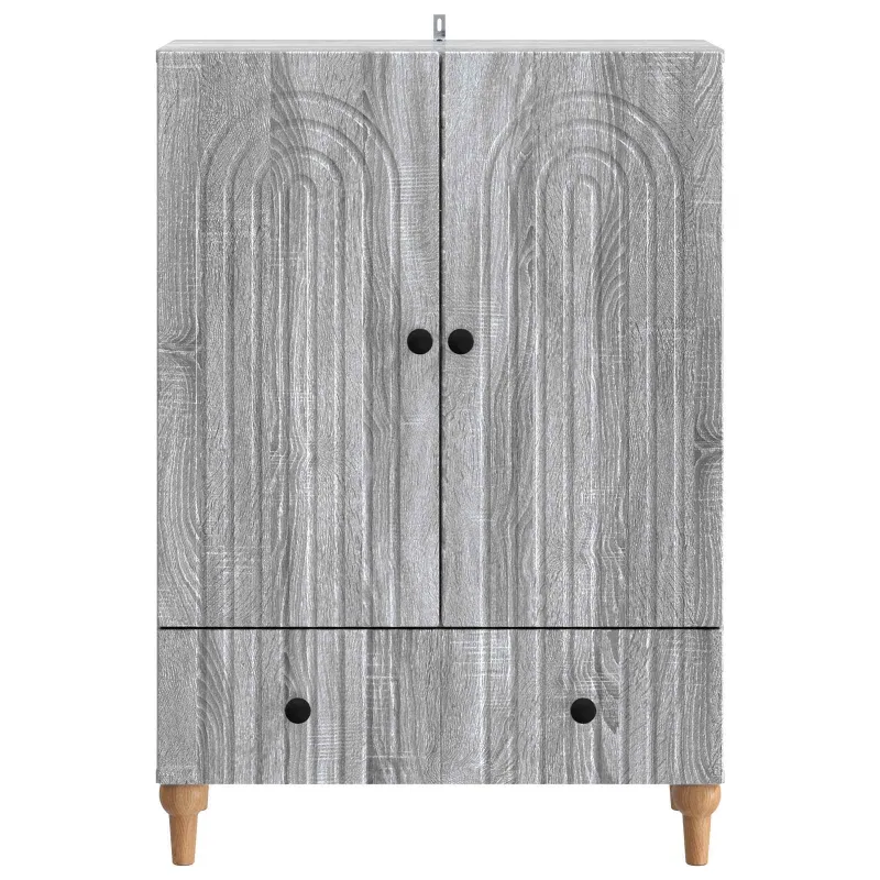 Kabalas Pilka sonoma ąžuolo 66 x 34,5 x 95 cm Apdirbta mediena