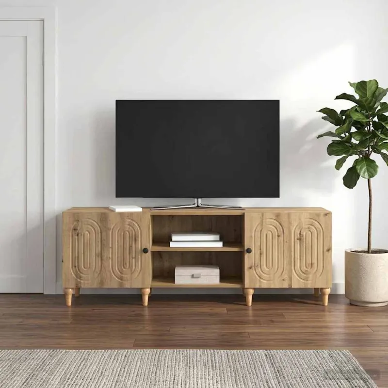 Televizoriaus spintelė Artisano ąžuolo 150 x 31 x 50 cm
