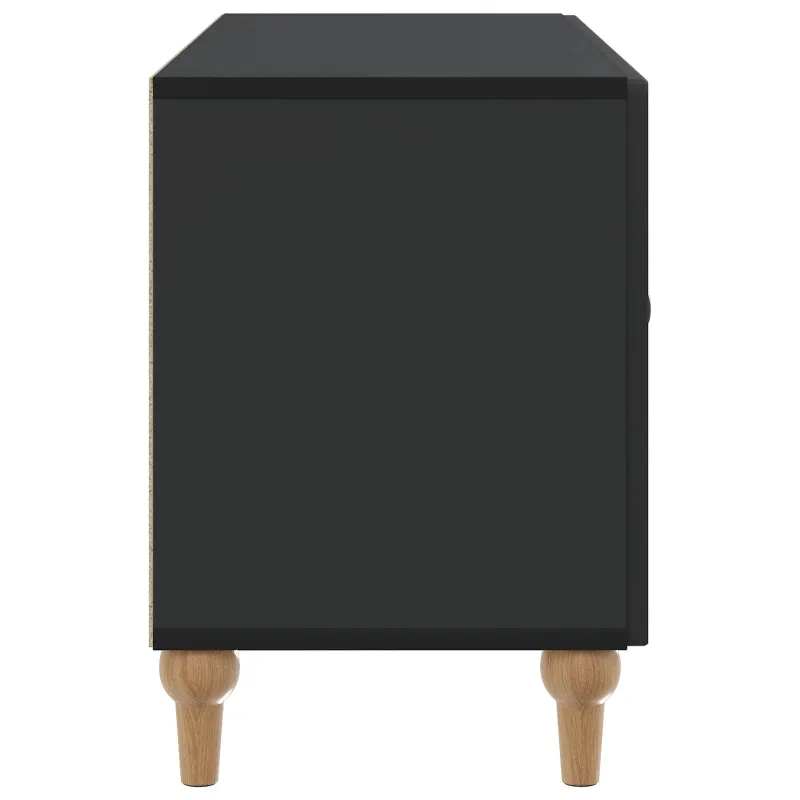 Televizoriaus spintelė Juoda 99 x 34,5 x 50 cm Apdirbta mediena