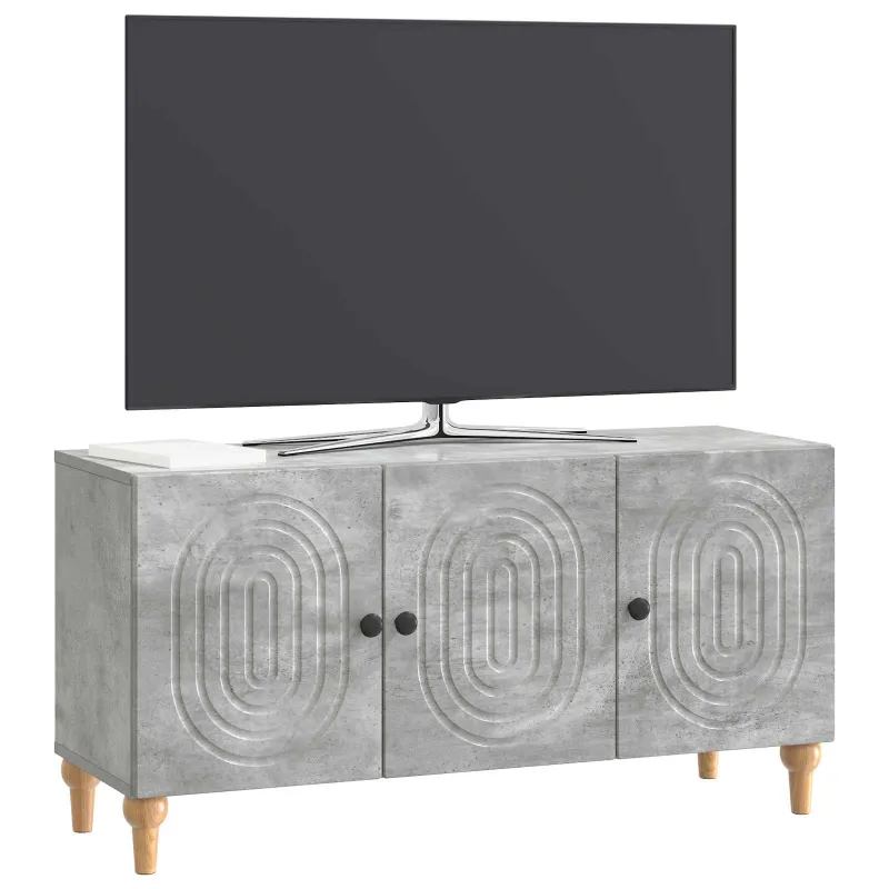 Televizoriaus spintelė Betono pilka 99 x 34,5 x 50 cm