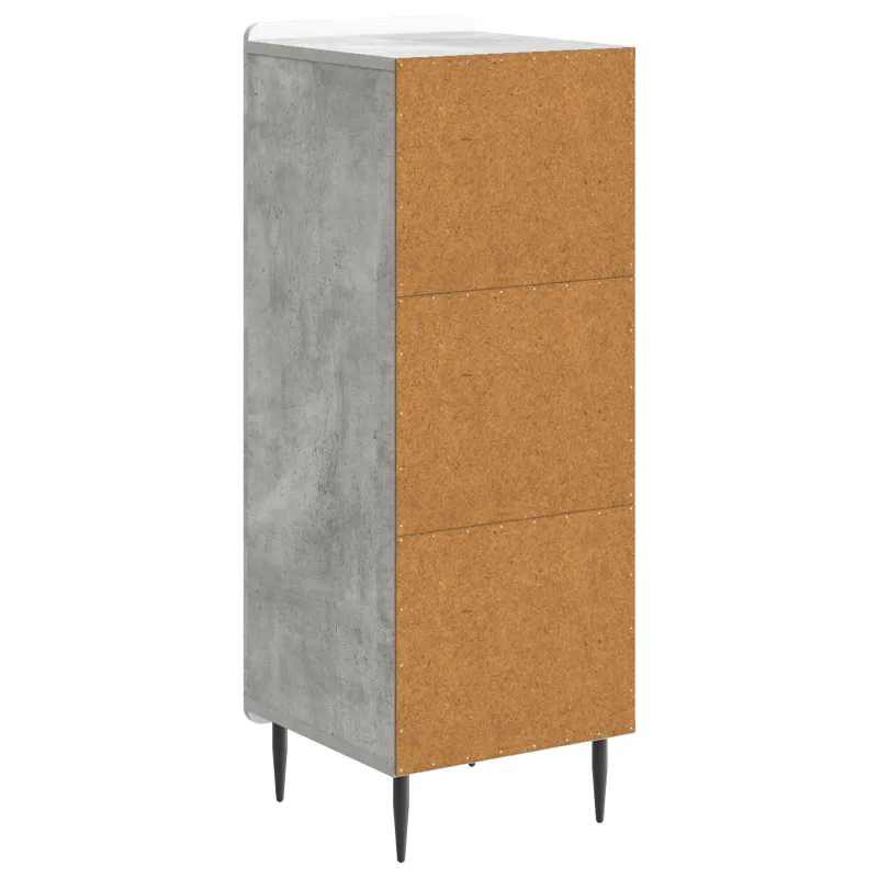 Kabalas Betono pilka 34,5 x 33 x 92 cm Apdirbta mediena