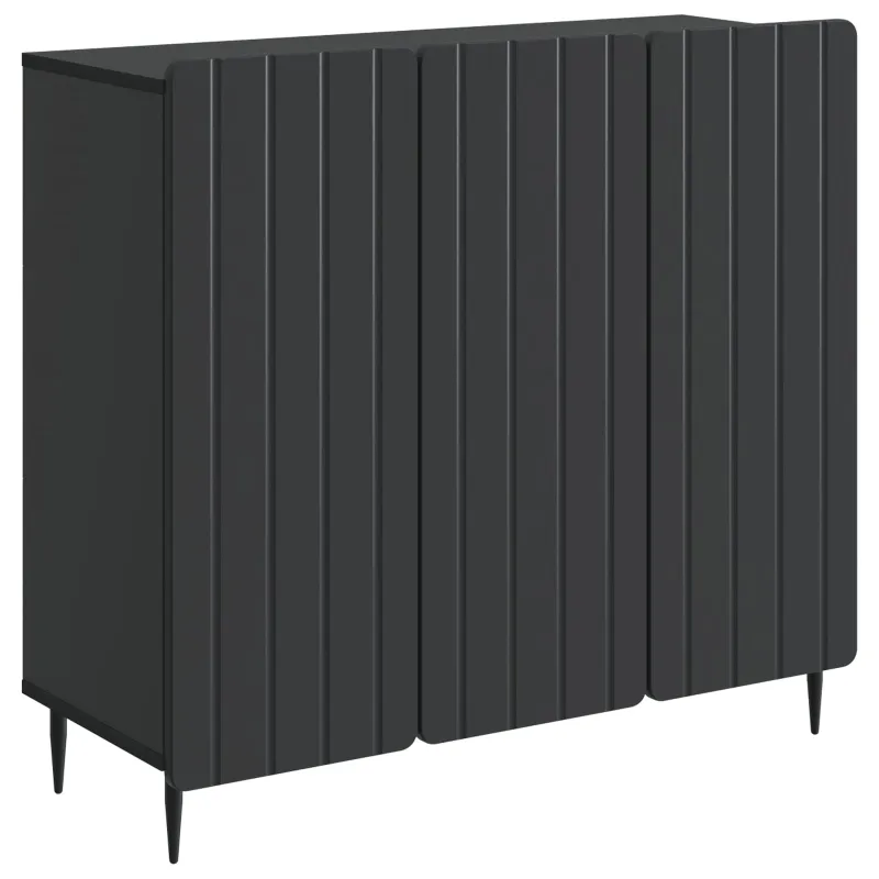 Kabalas Juoda 89 x 34,5 x 82 cm Apdirbta mediena
