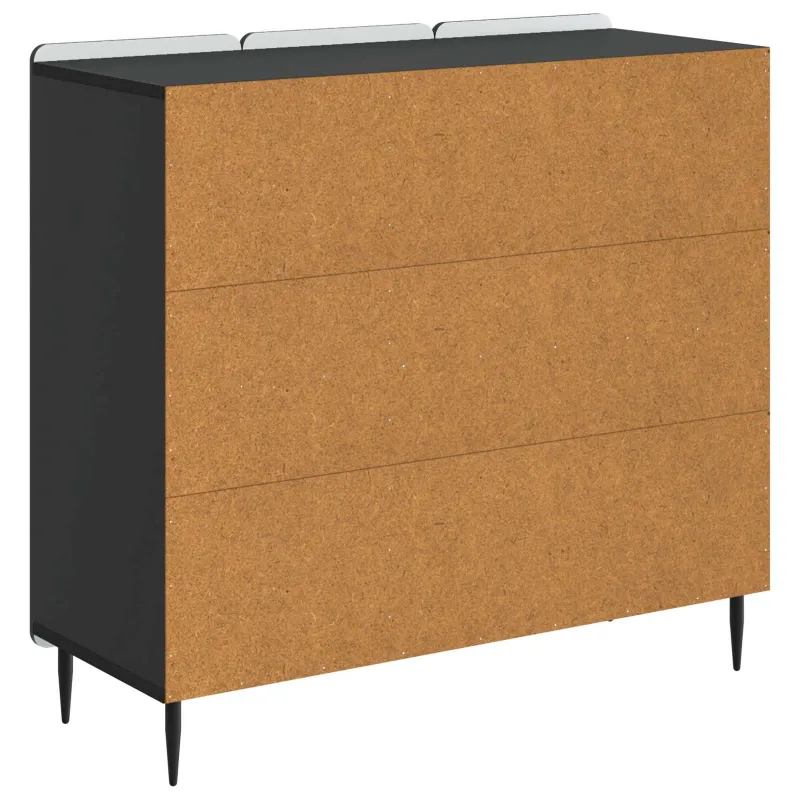Kabalas Juoda 89 x 34,5 x 82 cm Apdirbta mediena