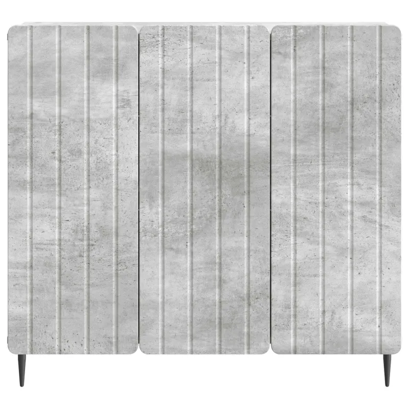 Kabalas Betono pilka 89 x 34,5 x 82 cm Apdirbta mediena