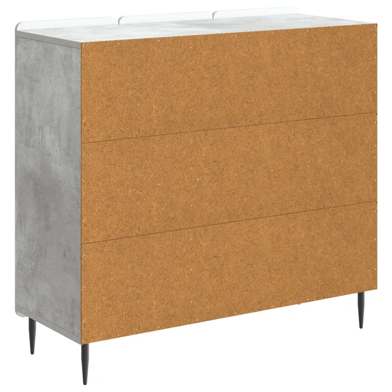 Kabalas Betono pilka 89 x 34,5 x 82 cm Apdirbta mediena