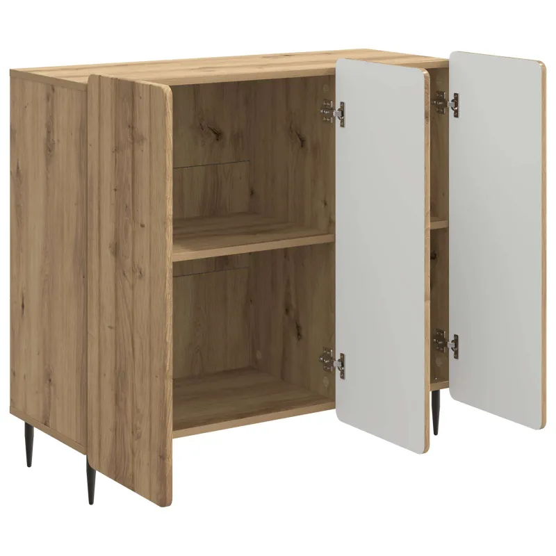 Kabalas Artisano ąžuolo 89 x 34,5 x 82 cm Apdirbta mediena
