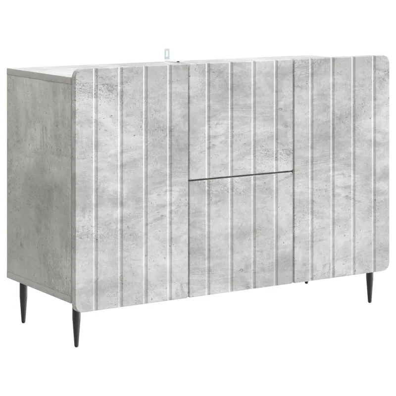 Kabalas Betono pilka 89 x 34,5 x 62 cm Apdirbta mediena