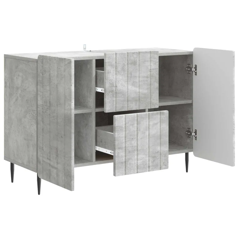 Kabalas Betono pilka 89 x 34,5 x 62 cm Apdirbta mediena