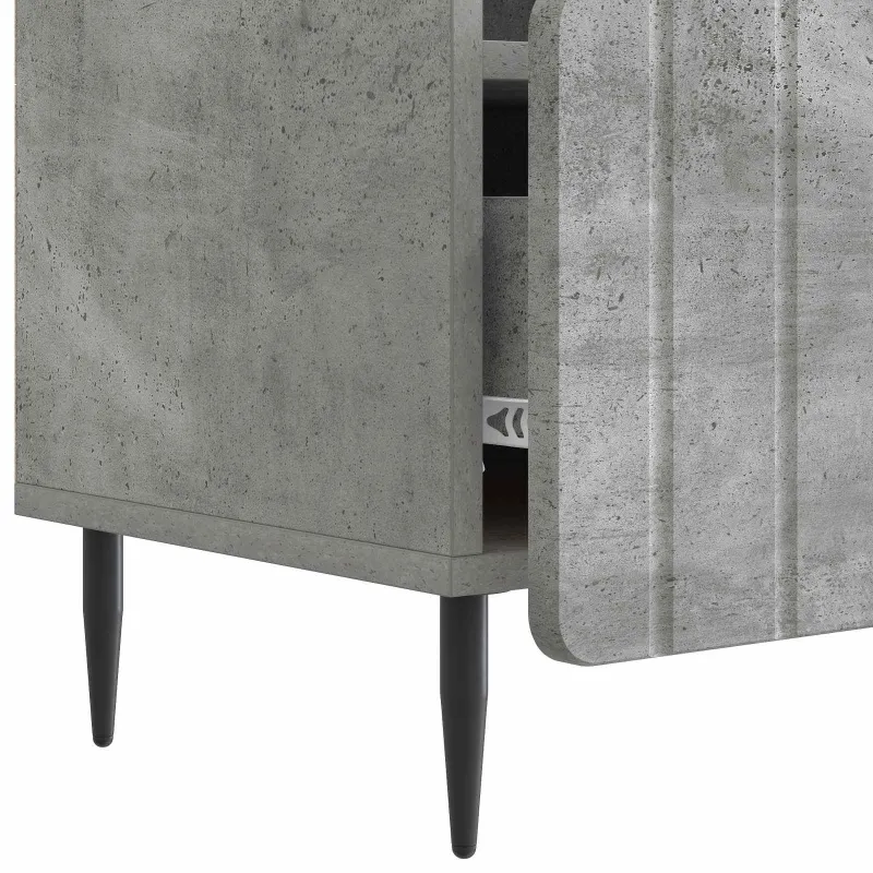Televizoriaus spintelė Betono pilka 102 x 34,5 x 50 cm