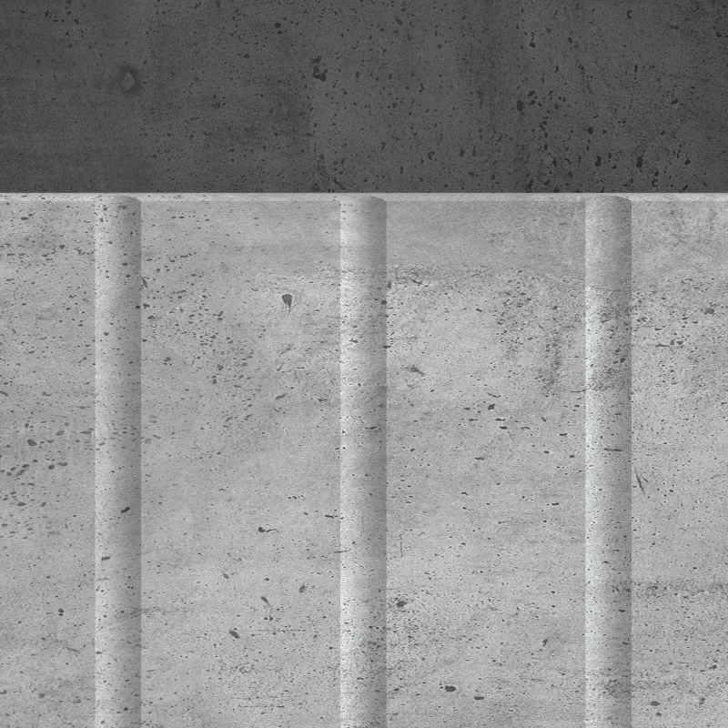 Televizoriaus spintelė Betono pilka 102 x 34,5 x 50 cm