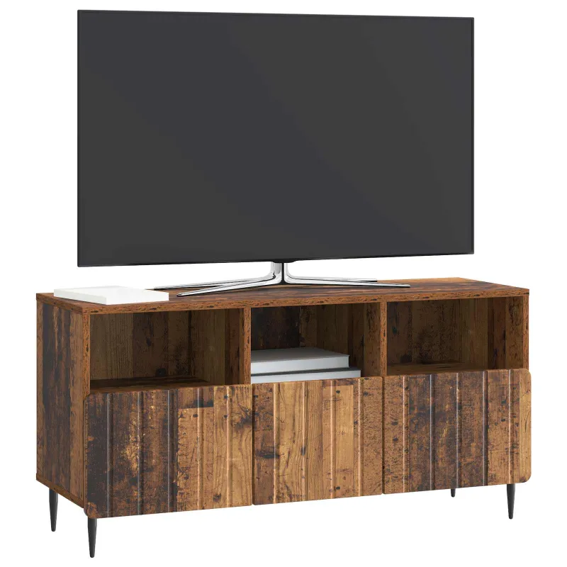 Televizoriaus spintelė Sendintos medienos 102 x 34,5 x 50 cm