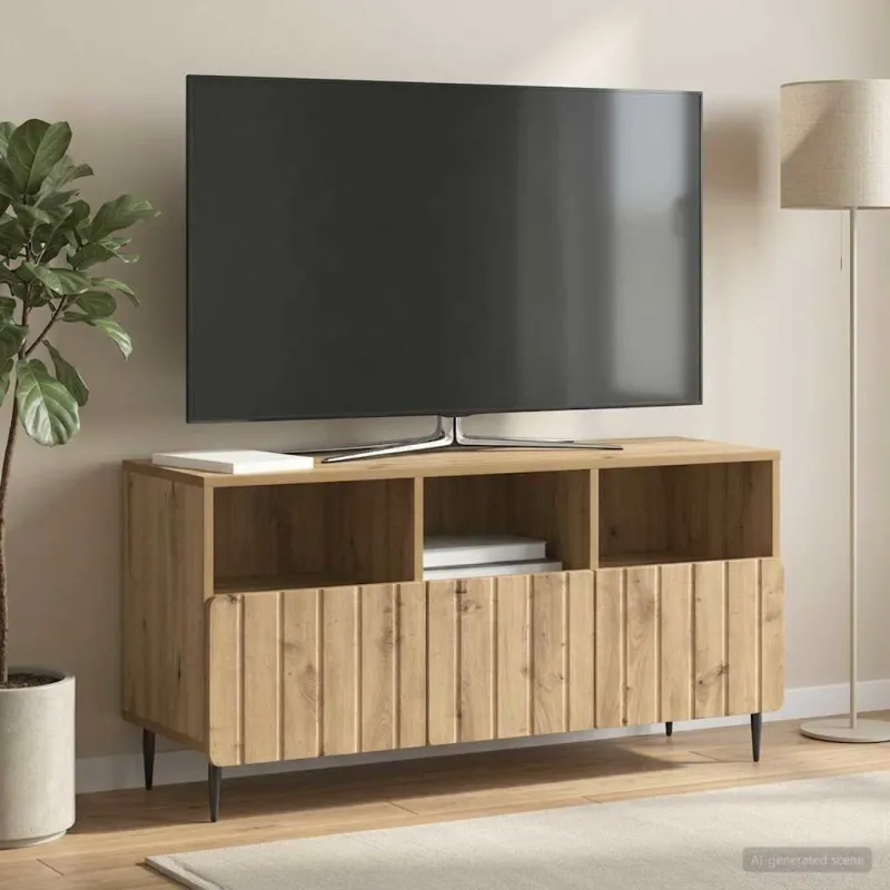 Televizoriaus spintelė Artisano ąžuolo 102 x 34,5 x 50 cm