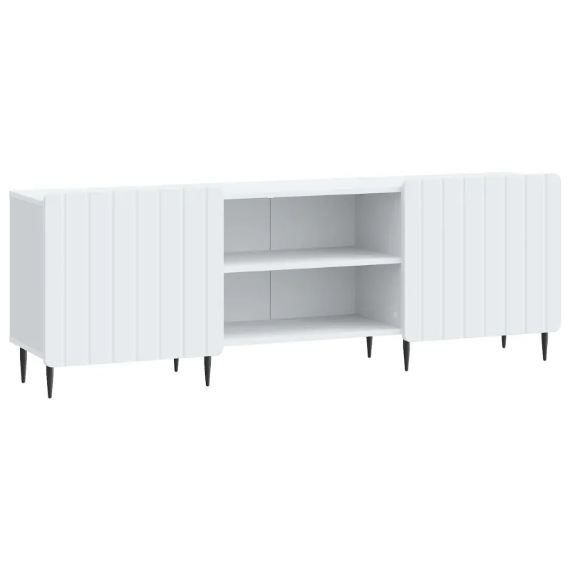 Televizoriaus spintelė Balta 150 x 31 x 52 cm Apdirbta mediena