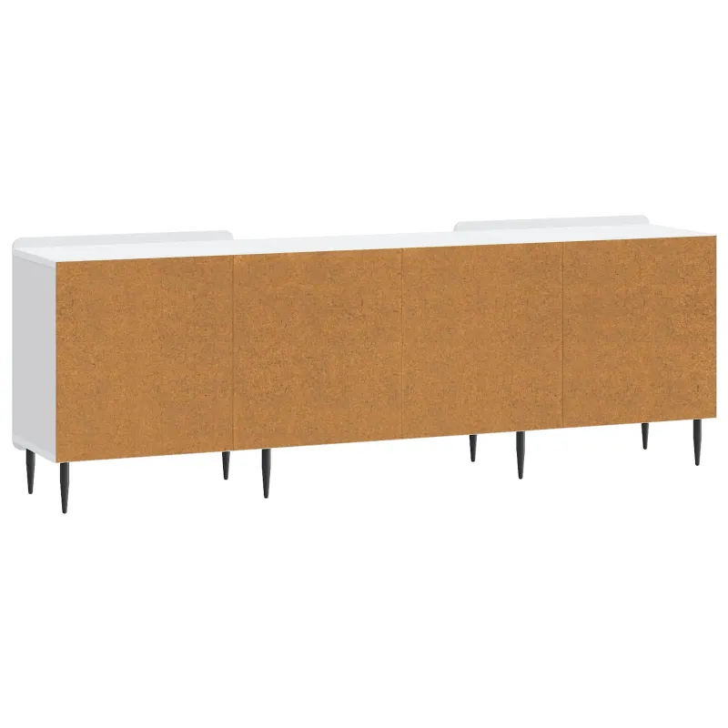 Televizoriaus spintelė Balta 150 x 31 x 52 cm Apdirbta mediena