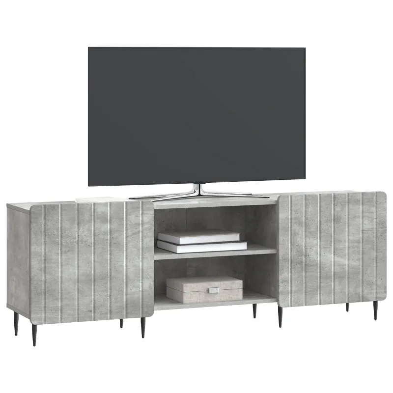 Televizoriaus spintelė Betono pilka 150 x 31 x 52 cm