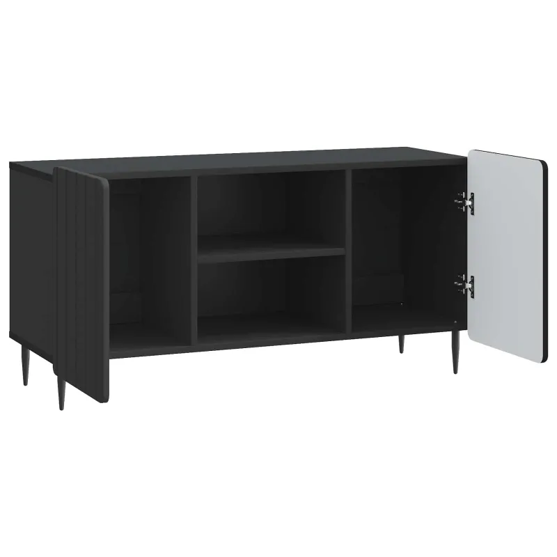 Televizoriaus spintelė Juoda 102 x 34,5 x 52 cm