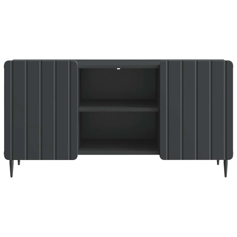 Televizoriaus spintelė Juoda 102 x 34,5 x 52 cm