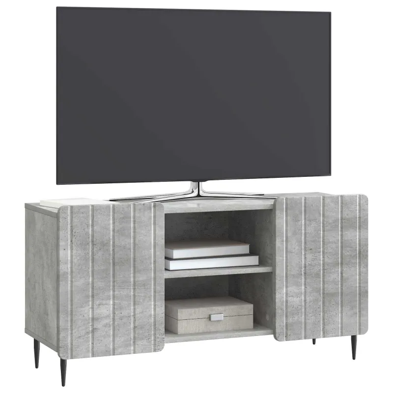 Televizoriaus spintelė Betono pilka 102 x 34,5 x 52 cm