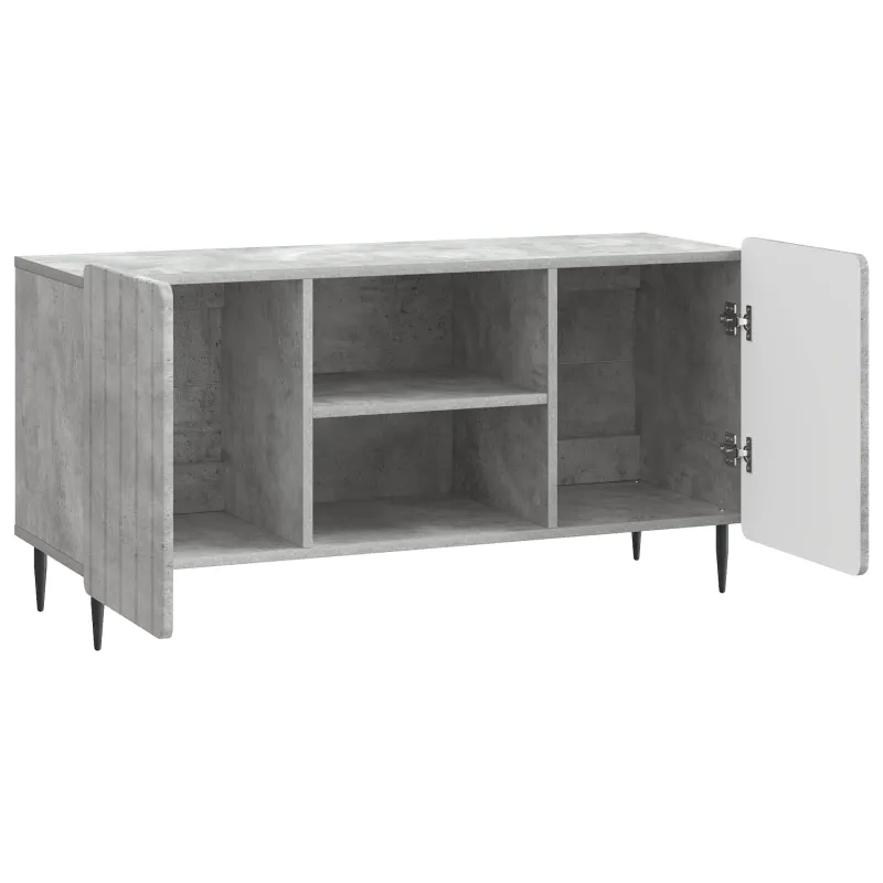 Televizoriaus spintelė Betono pilka 102 x 34,5 x 52 cm