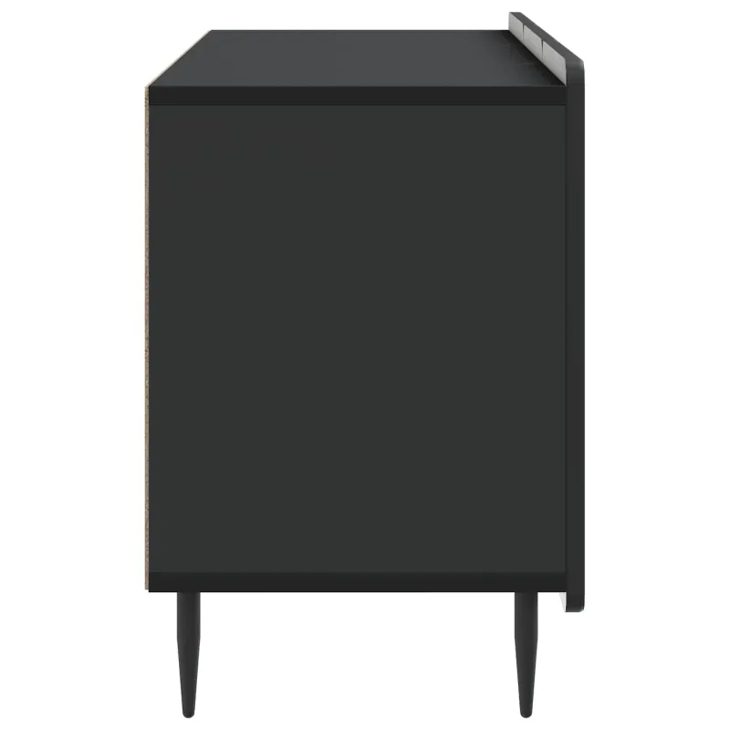 Televizoriaus spintelė Juoda 99 x 34,5 x 52 cm Apdirbta mediena
