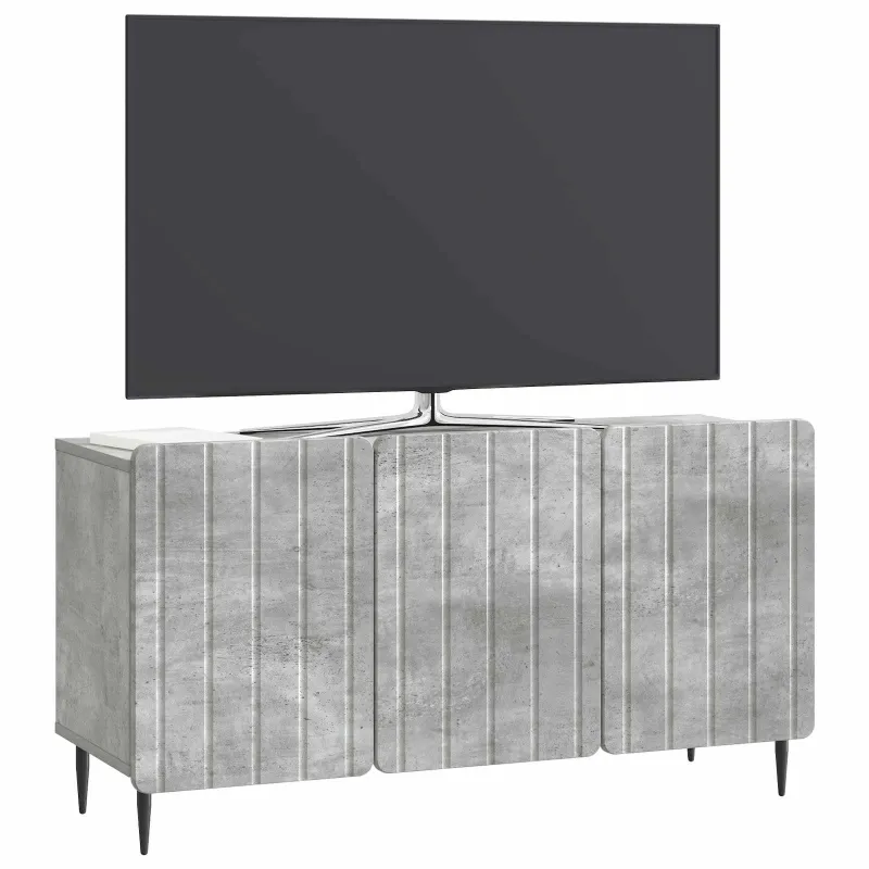 Televizoriaus spintelė Betono pilka 99 x 34,5 x 52 cm