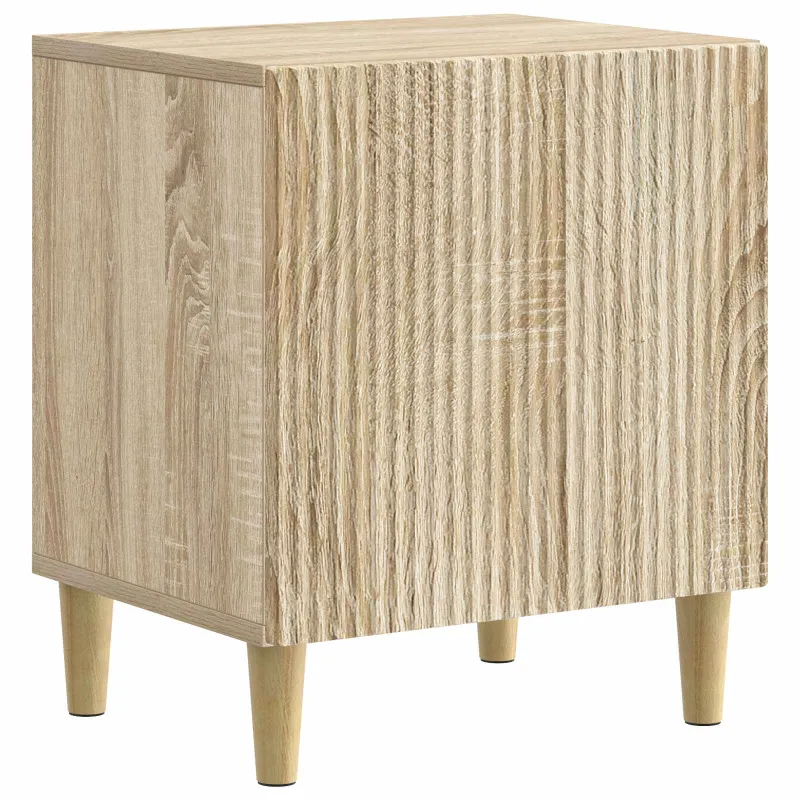 Šalia lovos spintelė 2 pcs Sonoma ąžuolas 43 x 34,5 x 50 cm