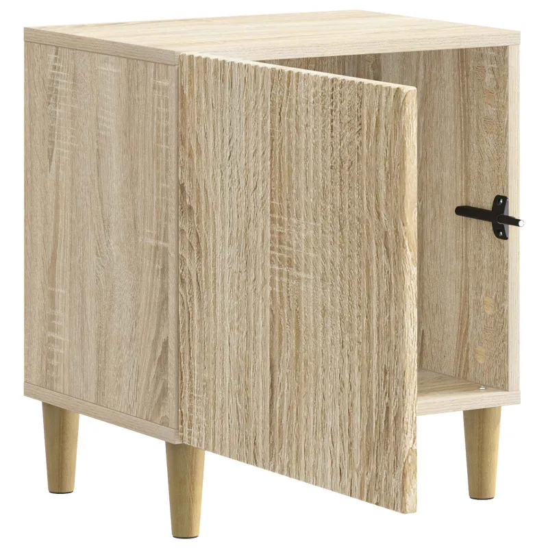 Šalia lovos spintelė 2 pcs Sonoma ąžuolas 43 x 34,5 x 50 cm
