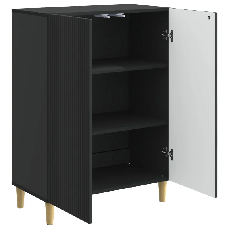 Kabalas Juoda 66 x 34,5 x 90 cm Apdirbta mediena