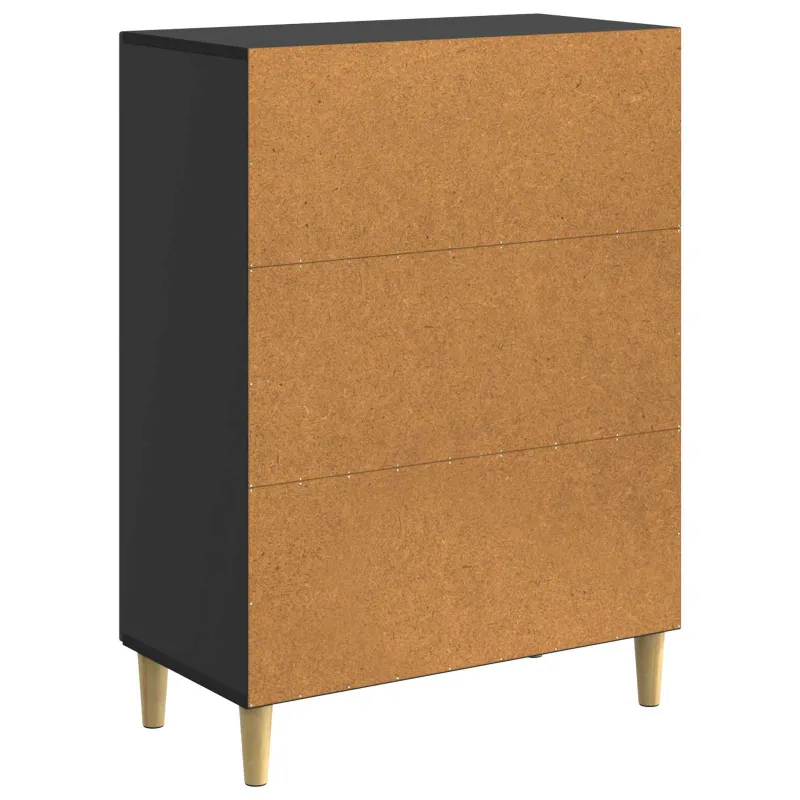Kabalas Juoda 66 x 34,5 x 90 cm Apdirbta mediena
