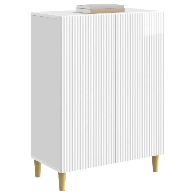Kabalas Itin blizgi balta 66 x 34,5 x 90 cm Apdirbta mediena